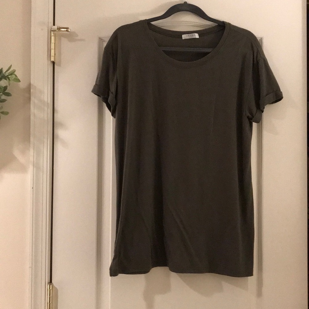 Green t shirt